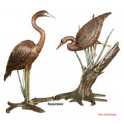 Heron Fountains Outdoor Bronze