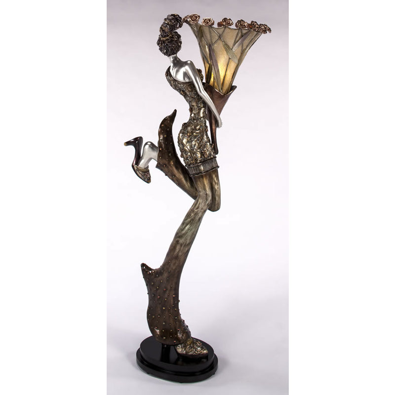 High Fashion Sculpture Floor Lamp by Artmax - Back View