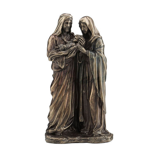 Holy Family Statue- Joseph and Mary Holding Baby Jesus