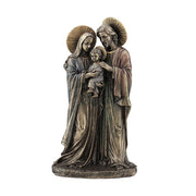 Holy Family Statue- Joseph and Mary Holding Young Jesus