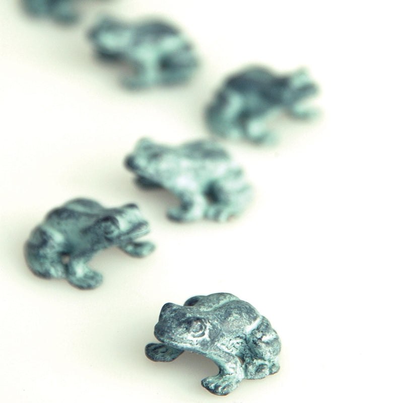 Hopping Frog Mini Figurines- Pack of 6 by San Pacific International/SPI Home