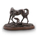 Horse and Colt Desktop Statue