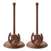Horse Head and Horseshoe Paper Towel Holder, Pack of 2 by San Pacific International/SPI Home