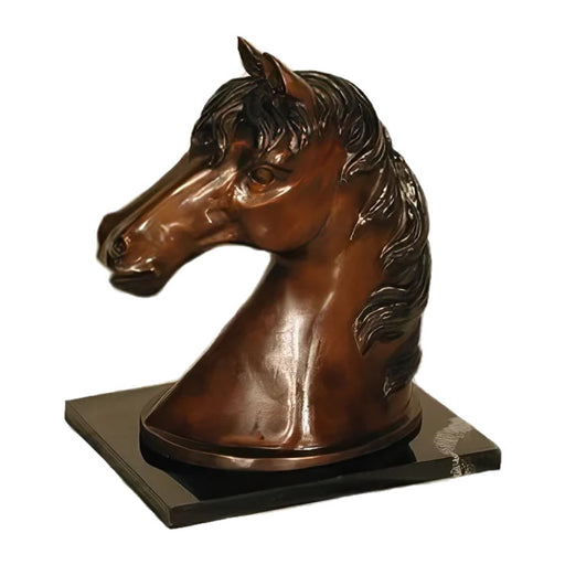 Bronze Horse Bust