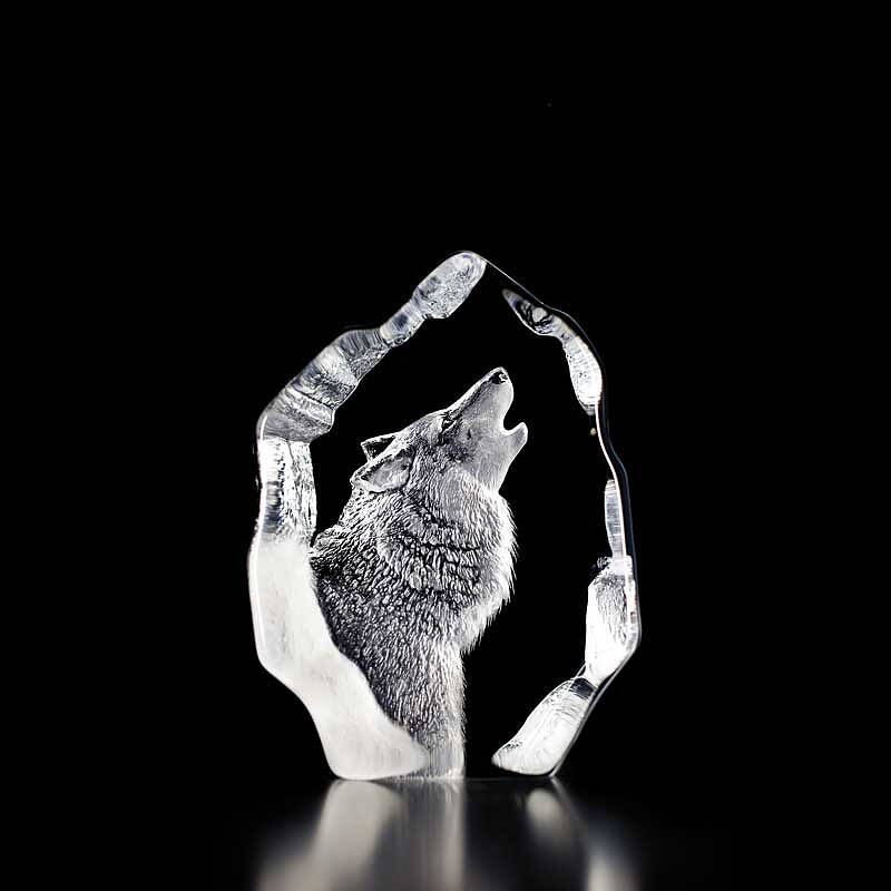 Crystal Owl Figurines