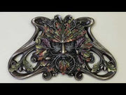 Green Man Art Nouveau Vine Wall Plaque Youtube Video