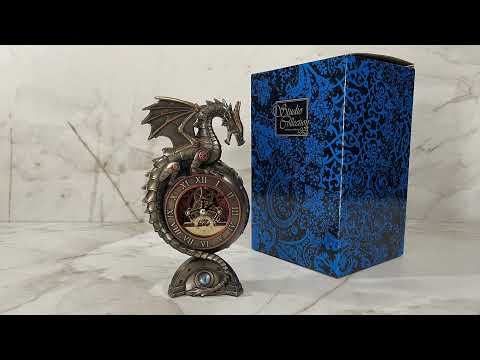 Steampunk Dragon Clock Video