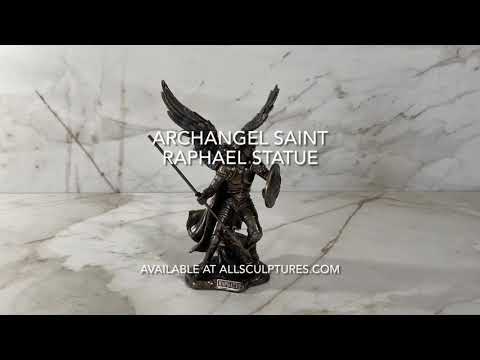 Archangel Saint Raphael Statue Video