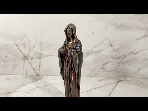 Blessed Virgin Mary Statue Video