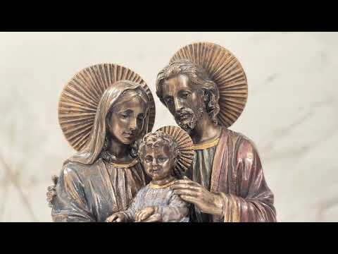 Holy Family Statue Video