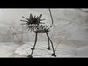 Mini Fluffy Cat Metal Sculpture by Yardbirds - Youtube Video