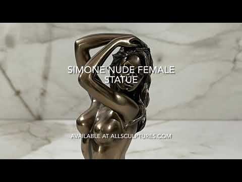 Simone Nude Female Statue Video