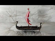 Viking Ship Statue Video