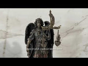 Saint Michael Weighing Souls Sculpture Youtube Video