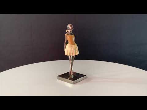 degas little dancer sculpture video