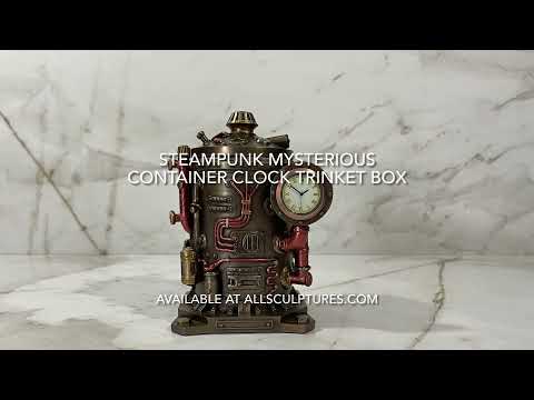 Steampunk Mysterious Container Clock Video