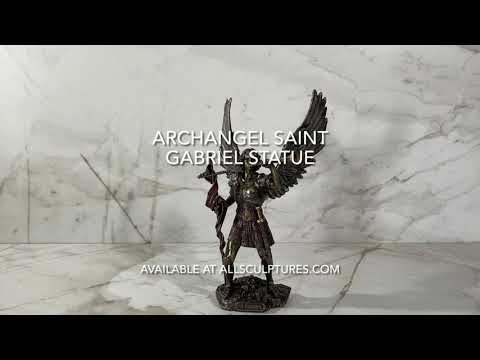 Archangel Saint Gabriel Statue Video