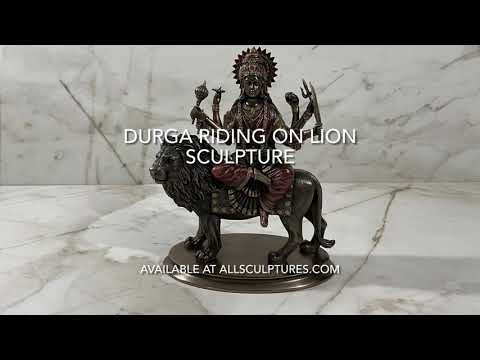 Durga Riding On Lion Video