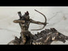 Mohican Warrior On Horseback Sculpture Video