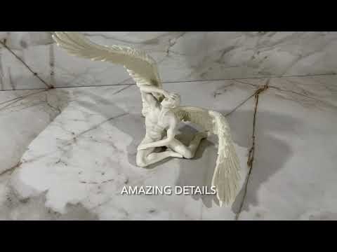 Male Nude Angel Statue Video