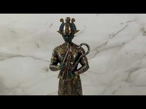 Osiris Statue- Egyptian God of Afterlife Video