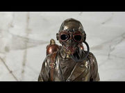 Steampunk Aeronaut Statue Video