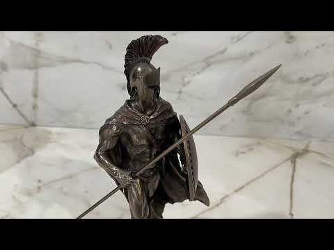 Leonidas With Spear Statue Youtube Video