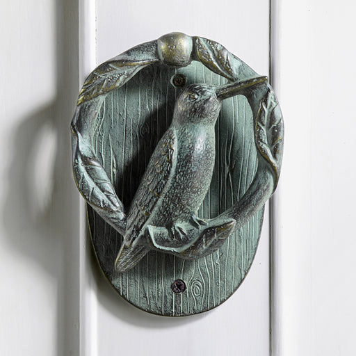 Hummingbird and Branch Doorknocker by San Pacific International/SPI Home