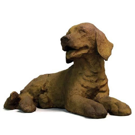 Hunters Lab Garden Statue