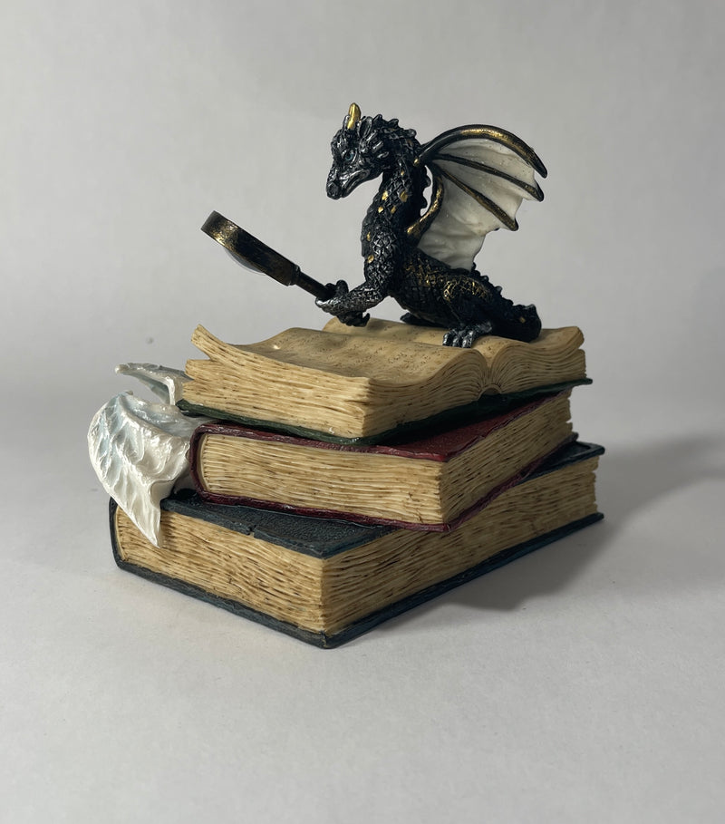 Miniature Scholars Dragon Trinket Box