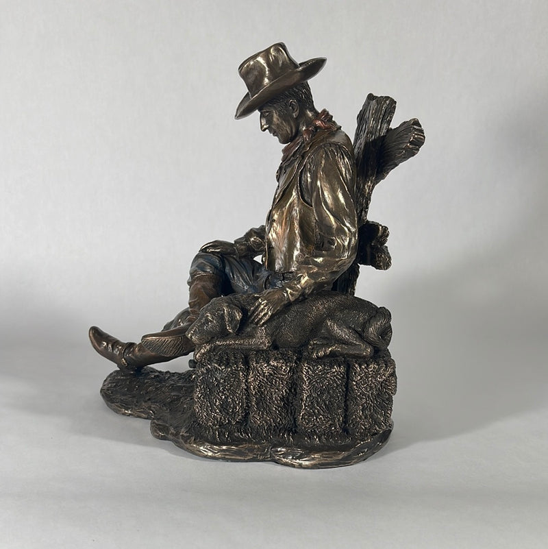 Cowboy and Best Friend Statue