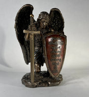Praying Saint Michael Statue