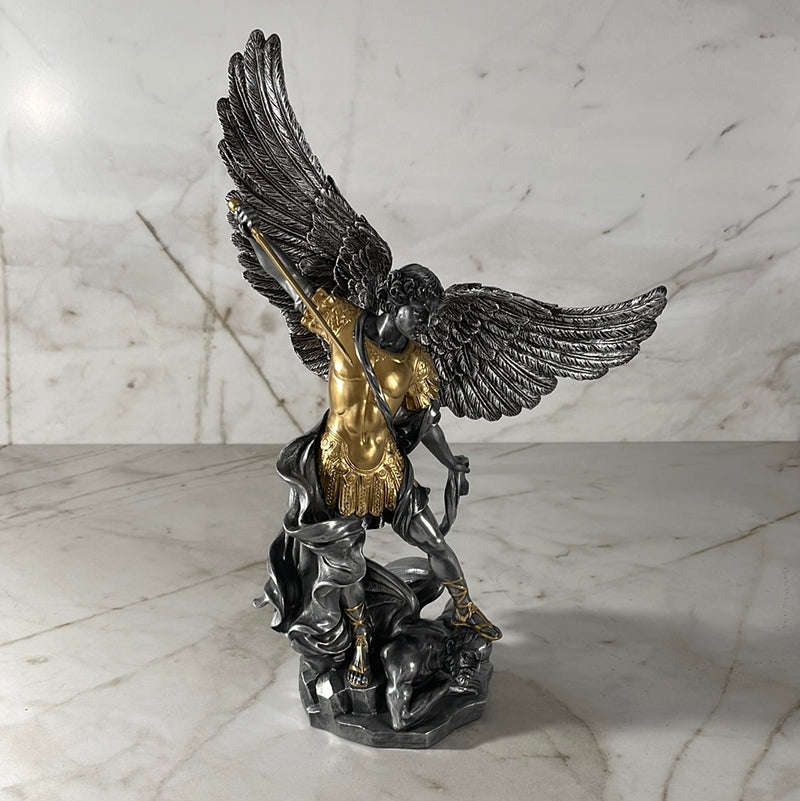 Saint-Michael-Tabletop-Sculpture