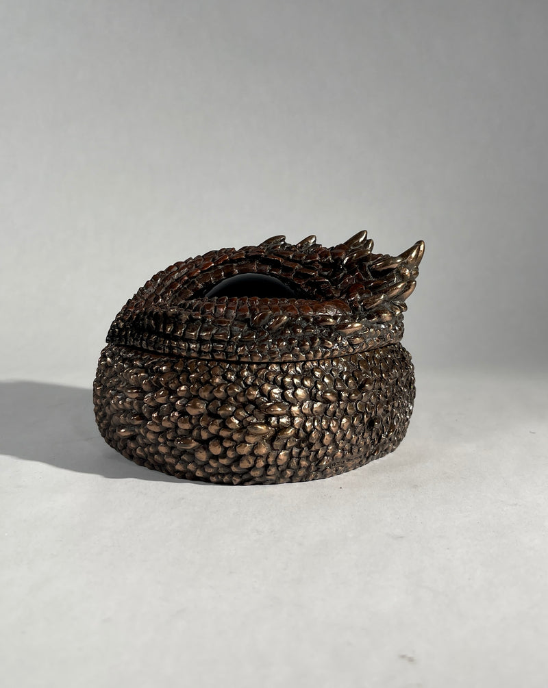 Thorny Scale Dragon Eye Trinket Box
