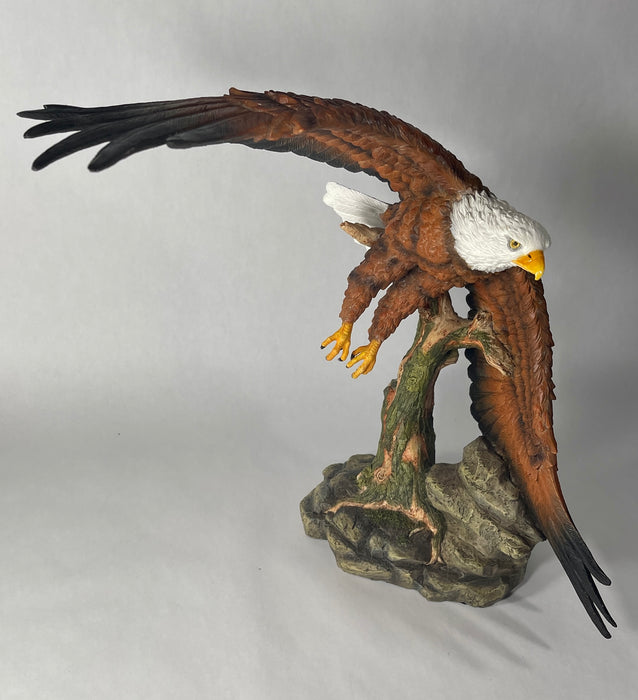Flying Eagle Statue- Painted