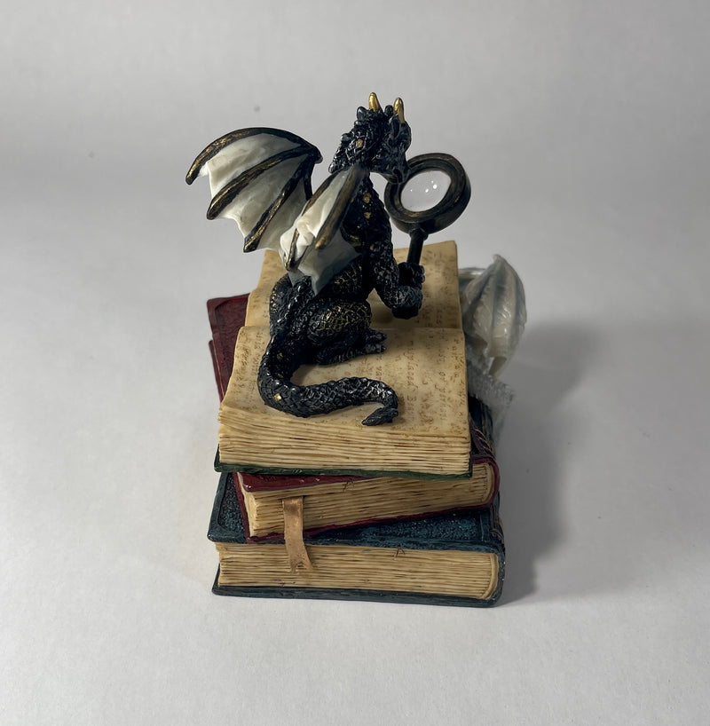 Miniature Scholars Dragon Trinket Box