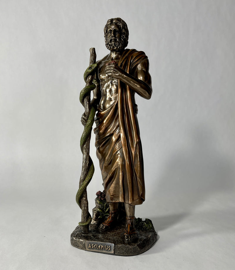 Asclepius Statue- Greek God Of Medicine