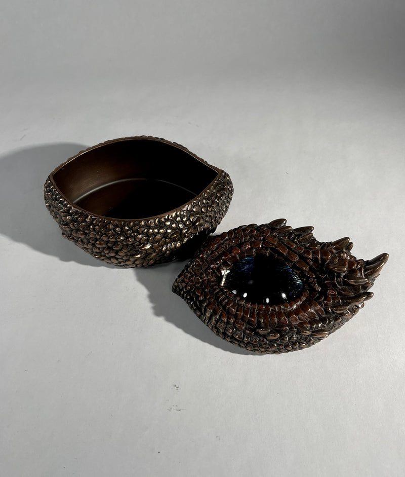 Thorny Scale Dragon Eye Trinket Box