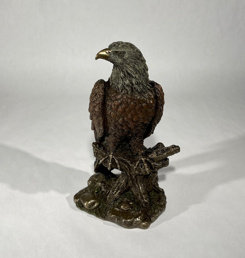 Bald Eagle On Branch Statue
