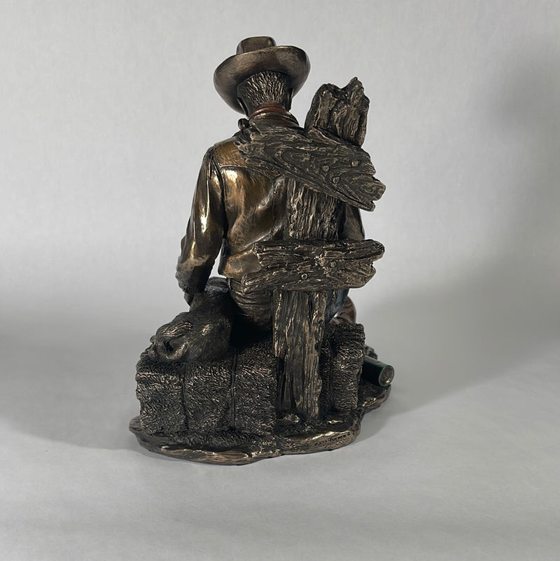 Cowboy and Best Friend Statue