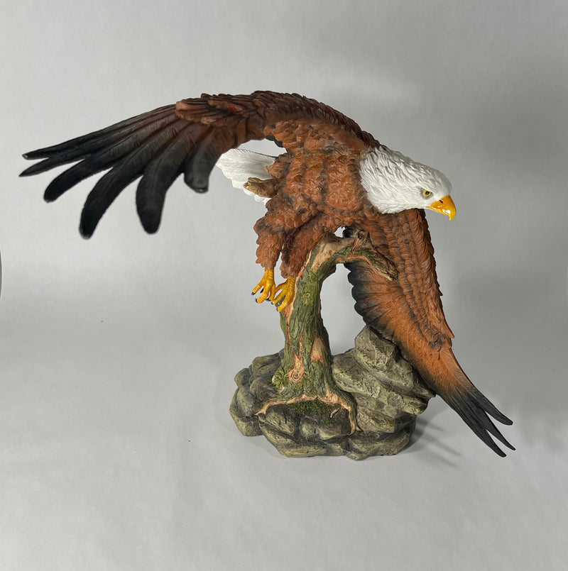 Flying Eagle Statue- Painted