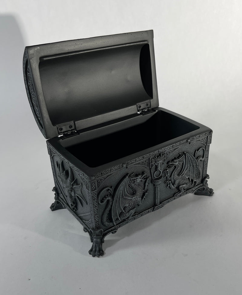 Dragon Chest Shaped Trinket Box