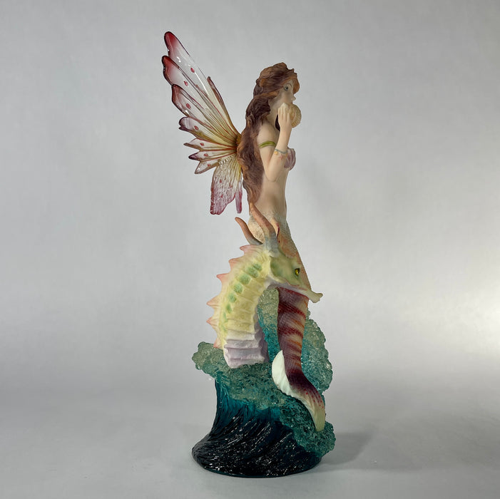 mermaid and dragon statue 