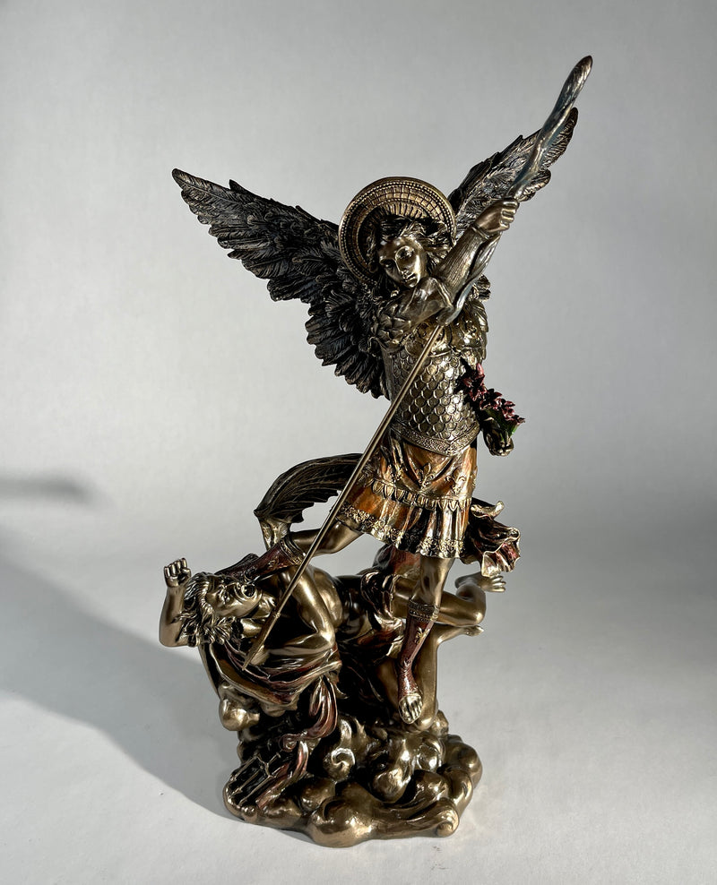 Saint Michael Statue 13.25 Inch
