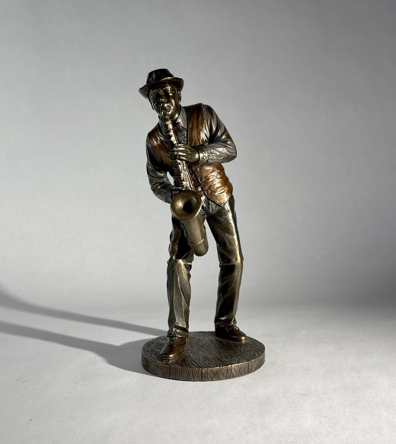 Jazz Band - Saxophone Player Statue