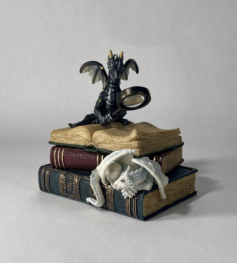 Miniature Scholars Dragon Trinket Box