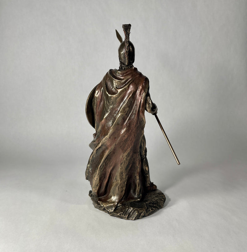 Leonidas With Spear And Shield Sculpture