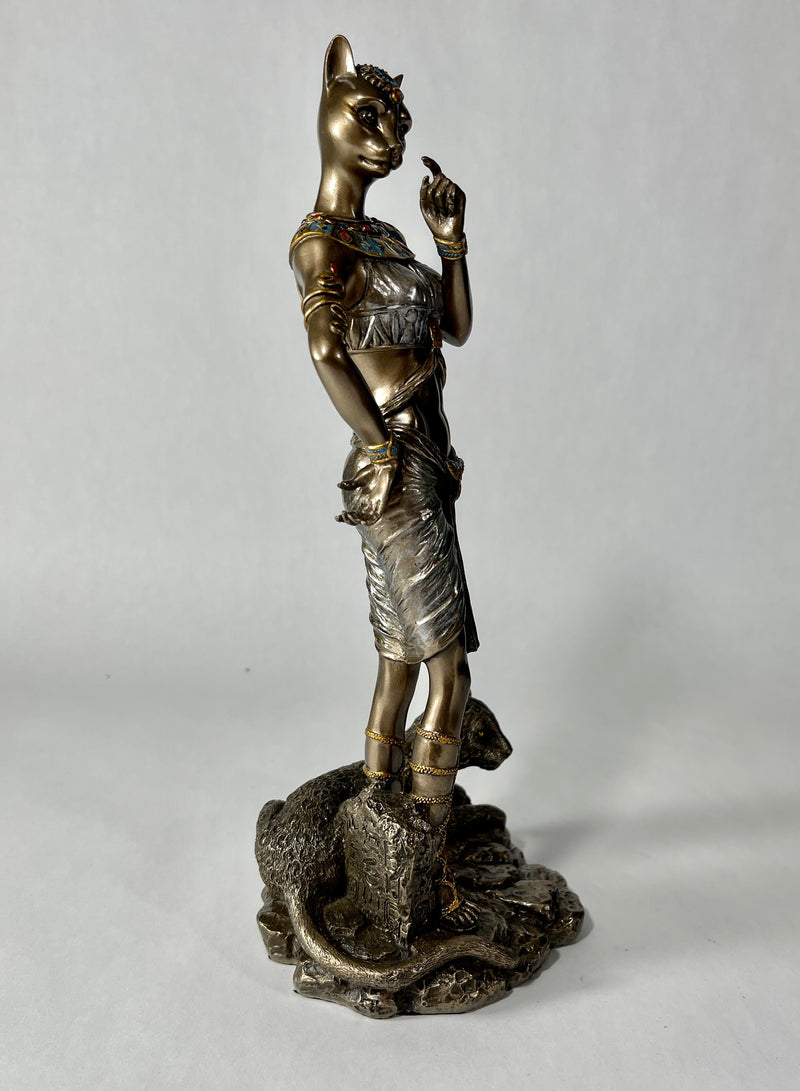 Bastet With Panther Statue