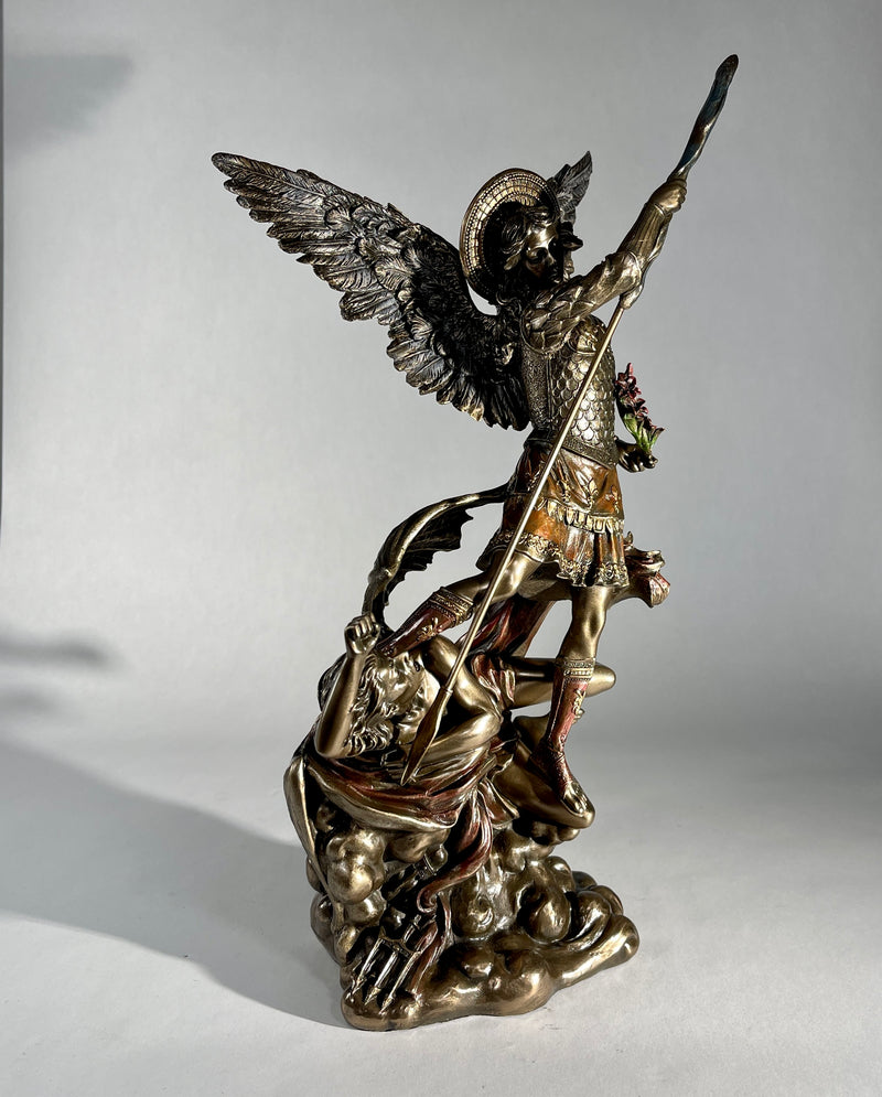Saint Michael Statue 13.25 Inch