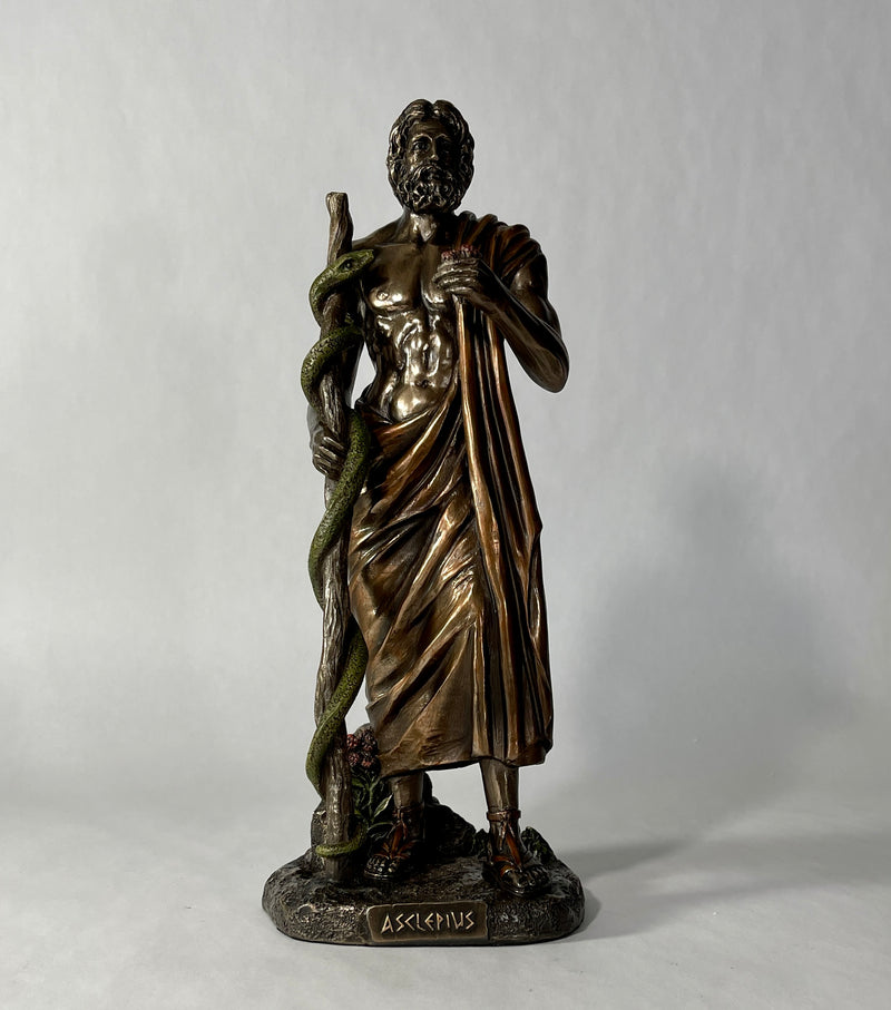 Asclepius Statue- Greek God Of Medicine